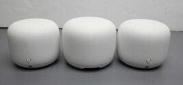 Google Nest Wi-Fi GA00823-US Router and 2 Points - Snow image 4