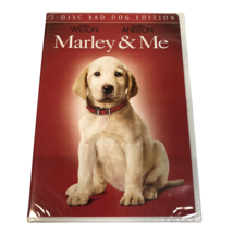 Marley &amp; Me Dvd 2 Disc Bad Dog Edition Wide Screen Owen Wilson Nib New - £6.52 GBP