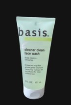 Basis Cleaner Clean Face Wash Oil Free Soap Free Gel Deep Refresh Botanicals 6oz - £43.44 GBP