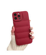 Anymob iPhone Matte Red Jacket Silicone Case Camera Protection Shockproo... - £21.09 GBP