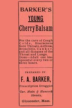 Barker&#39;s Young Cherry Balsam 20 x 30 Poster - £20.43 GBP