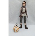 Hasbro 2016 Rey Of Jakku Action Figure Doll 11&quot; With BB8 3&quot; - $32.07