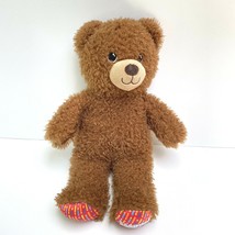 Happy Birthday Plush Build A Bear Brown Teddy Bear BAB Stuffed Animal 16&quot; - $8.60