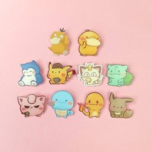 Lof of 10 Pokemon Acrylic Pin | Brooch Lapel Cute Gift - £20.63 GBP