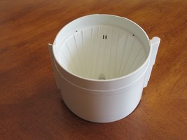 Krups 10 Cup Coffee Maker 192 Replacement Part: White Filter Basket Hold... - $10.00