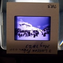 Lassen Volcanic National Park Mountain May 30, 1963 Found Slide Photo Kodachrome - £7.95 GBP