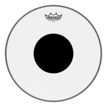 Remo 8&quot; Controlled Sound Black Dot, Clear - £14.38 GBP