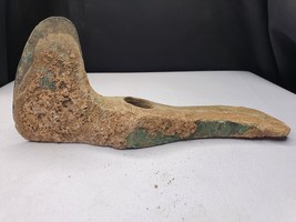 Antico Luristan bronzo pesante doppia testa d&#39;ascia Luristan Impero circ... - $8,715.21 MXN