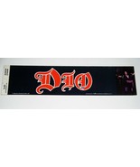Dio Bumper Sticker Vintage 1984 Funky Enterprises Niji Productions Inc.* - $54.45 CAD