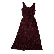 NEW INC International Concepts Dress XL Extra Large Maxi Polyester Burgundy Rose - £17.97 GBP