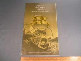 Advertising Manual EMPIRE OF THE ANTS Press Book 11 Pages [Z106a] - $110.40