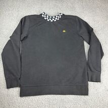 Vans Pullover Sweater Men&#39;s Black Gray Long Sleeve Size Small - $326.46 MXN