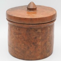 Pier 1 One Cookie Jar Canister Brown - £15.52 GBP
