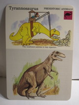1978 Walt Disney&#39;s Fun &amp; Facts Flashcard #DFF6-21: Tyrannosaurus - $2.00