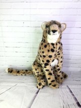 Vintage 1989 Applause WWF Wildlife Cheetah Large Cat Plush Stuffed Animal RARE - £88.62 GBP