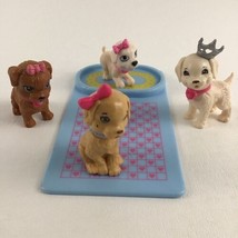 Barbie Doll Pet Bobblehead Puppy Dog Figures Princess Pup Animal Ped Toy... - £19.74 GBP