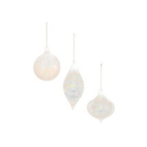 Iridescent Cloudy Glass Ornament (Set of 6) - $54.82