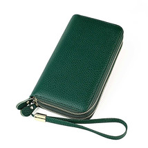 Womens Large Genuine Leather RFID Wallet  Wristlet - $56.95+