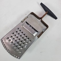 Vintage Stainless Steel Slicer Grater Chopper Mincer Shredder 8 Inch Hon... - $16.83