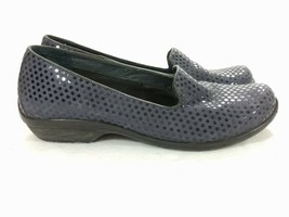 Dansko Size 36 Purple with Black Dots Leather Loafers Slip-On US 5.5-6 - £25.29 GBP
