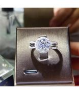 2 Carat 925 Sterling Silver Moissanite Ring - $131.92