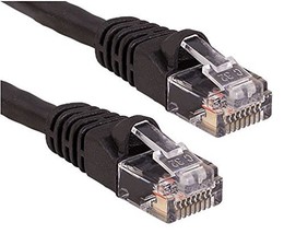 RiteAV - Cat6 Network Ethernet Cable - Black - 3ft (Certified Fluke Tested) - £3.75 GBP