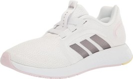 adidas Womens Edge Lux 5 Running Shoes 9.5 White/Coffee Metallic/Almost Yellow - £70.79 GBP