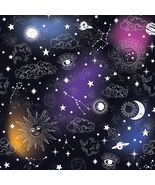 Carolina Creative Bandanna Celestial (Glow In The Dark Stars) Novelty 22... - €8,29 EUR