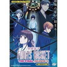 Anime Dvd Fruits Basket The Final Season 3 VOL.1-13 End Eng Sub - £22.26 GBP