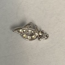 Masonic Shriners Scimitar Sword Silver Tie Tack Or Hat Pin - $17.77