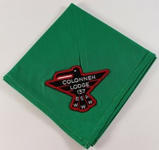 Vintage Colonneh Lodge 137 WWW Order Arrow Boy Scouts America BSA Necker... - £21.22 GBP