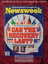 Newsweek May 30 1983 Williamsburg Economic Summit Smuggled Art Nicaragua - £5.06 GBP