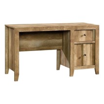 Bowery Hill Rustic Wood Home Office Computer Desk in Craftsman Oak - £309.25 GBP