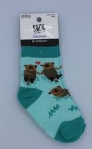 Sock It To Me Toddler Crew Socks My Otter Half Shoe Size 4-7 - £4.03 GBP