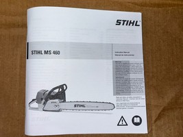 MS460 MS 460 Chainsaw Operators Owner&#39;s Manual - $13.75