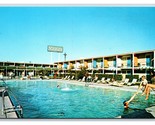 Poolside Sands Motor Hotel Motel Tucson Arizona AZ UNP Chrome Postcard O20 - £2.30 GBP