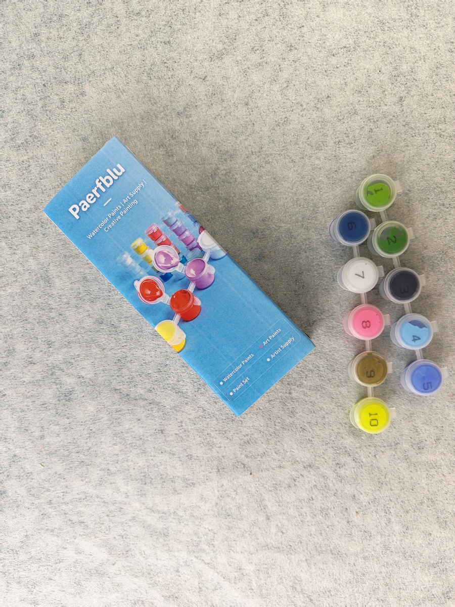 Paerfblu Watercolor paints,easy to carry and organize - Everything Else