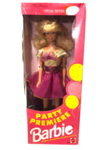 Barbie Party Premiere Nrfb Mattel Special Edition 2001 Doll - £15.48 GBP