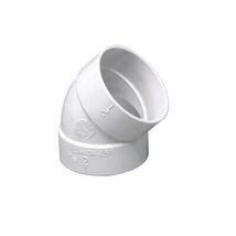 1 Canplas - Hayden Vacuum Part 765517W / Elbow Hayden, 45°, Vaculine - $11.69 CAD