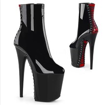 New 20cm High Heels Women&#39;s Ankle Boots Waterproof Platform Thick Sole Thin Heel - £140.65 GBP