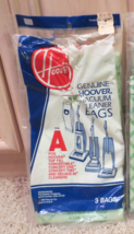 NEW BUT VINTAGE, 2 TYPE A HOOVER VACUUM CLEANER BAGS - £6.22 GBP