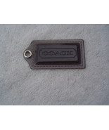 AUTHENTIC COACH EXTRA LARGE SMOKE  PLASTIC HANG TAG  EUC - £10.79 GBP