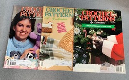 Vintage Leisure Arts Crochet Patterns By Herrschners Lot 1991 - $14.27
