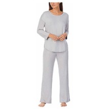 Midnight Carole Hochman Ladies&#39; Ribbed 2-piece Lounge Set Size: XS, Color: Gray - £29.49 GBP