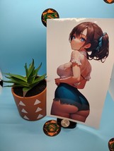 Custom Anime Girl - Thicc Shorts - Waterproof Vinyl Sticker Decal - $1.00+