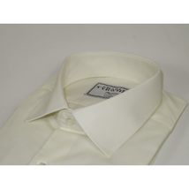 Men's Shirt Charles TYRWHITT Turkey 100% Cotton Spread Collar CHT-10 Ivory image 5