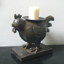 Rustic Chicken Decor Candle Holder (BN-CND601) - $16.00
