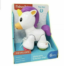 Fisher Price -Unicorn Clicker Pal- Helps Early Development- 6m+ - £7.78 GBP