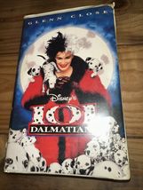 101 Dalmatians (VHS, 1997, Clam Shell) Walt Disney Live Action - $4.94