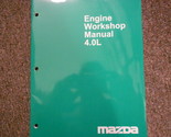 1997-2001 Mazda 4.0L Motore Officina Servizio Riparazione Shop Manuale O... - £31.93 GBP